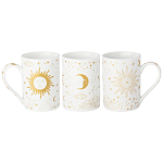 Кружка из фарфора с рисунком звезд и созвездий 300 мл Porcelain Astronomy Collection варинант исполнения - 1 | Loft Concept в Ижевске