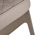 Стул барный светло-серый из экокожи Spectacular High Bar Stool варинант исполнения - 5 | Loft Concept в Ижевске