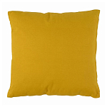 Подушка декоративная хлопковая горчичного цвета с абстрактным принтом Elysian Flow Sunset варинант исполнения - 2 | Loft Concept в Ижевске