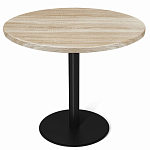 Стол обеденный с круглой столешницей светлый дуб Harris Collection варинант исполнения - 1 | Loft Concept в Ижевске