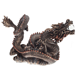 Декоративная статуэтка Дракон Фуцанлун Fuzanglong Dragon Brown Statuette варинант исполнения - 1 | Loft Concept в Ижевске