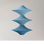 Подвесной вязаный голубой светильник «Звезда Востока 03» варинант исполнения - 1 | Loft Concept в Ижевске