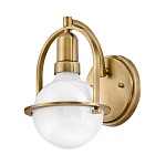 Бра с шарообразной белой лампой и декоративной рамкой Hinkley варинант исполнения - 1 | Loft Concept в Ижевске