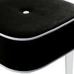 Квадратный мягкий пуф на белых ножках Winton Pouf Square варинант исполнения - 10 | Loft Concept в Ижевске