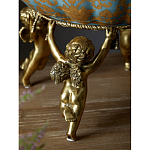 Чаша с орнаментом на бронзовых ножках в виде ангелов Eden Garden варинант исполнения - 7 | Loft Concept в Ижевске