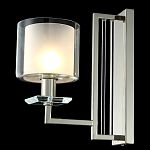 Бра с геометрическим каркасом из металла и цилиндрическим стеклянным плафоном Laurent варинант исполнения - 4 | Loft Concept в Ижевске