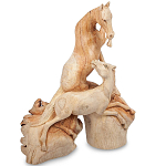 Статуэтка из дерева лошади Animals of the World 25 варинант исполнения - 2 | Loft Concept в Ижевске