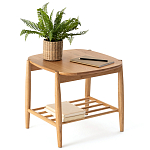 Приставной стол из массива дуба Reyer Side Table варинант исполнения - 2 | Loft Concept в Ижевске