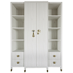 Большой шкаф с витриной Elsa Dreams White варинант исполнения - 6 | Loft Concept в Ижевске