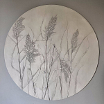 Ботаническое панно Тростник 3 варинант исполнения - 1 | Loft Concept в Ижевске