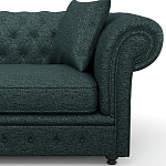 Мебельная ткань Шенилл темно-зеленый цвет 138 см T4-39 варинант исполнения - 6 | Loft Concept в Ижевске