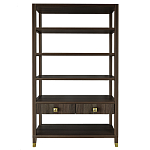 Стеллаж с двумя ящиками Elsa Dreams Walnut варинант исполнения - 5 | Loft Concept в Ижевске