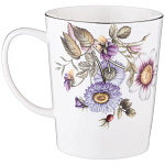 Кружка фарфоровая с рисунком цветов 400 мл Garden Whisper Porcelain Set  варинант исполнения - 1 | Loft Concept в Ижевске