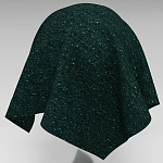 Мебельная ткань Шенилл темно-зеленый цвет 138 см T4-36 варинант исполнения - 2 | Loft Concept в Ижевске