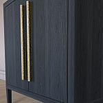 Современный Буфет Primo с 2 дверцами Черный дуб варинант исполнения - 5 | Loft Concept в Ижевске