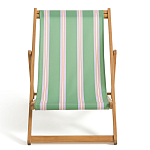 Шезлонг из акации и ткани Argentina варинант исполнения - 4 | Loft Concept в Ижевске