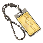 Флеш-карта брелок USB 2.0 на 32 гб с гравировкой символа знака зодиака Дева в подарочной коробке Metal Flash Drive варинант исполнения - 2 | Loft Concept в Ижевске