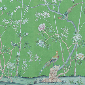 Обои ручная роспись Portobello Emerald Green