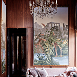 Обои ручная роспись Le Brésil Amarelo  варинант исполнения - 5 | Loft Concept в Ижевске