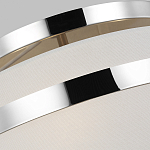 Потолочный светильник с белым тканевым абажуром Generation Lighting варинант исполнения - 3 | Loft Concept в Ижевске