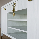 Комод-буфет Elsa Dreams White с открытыми полками   варинант исполнения - 7 | Loft Concept в Ижевске