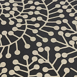 Подушка декоративная черного цвета Blossom Essence Grace варинант исполнения - 4 | Loft Concept в Ижевске