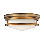 Потолочный светильник с белым матовым стеклянным плафоном в форме перевернутого конуса Hinkley варинант исполнения - 1 | Loft Concept в Ижевске