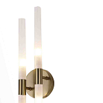 Бра с двумя цилиндрическими матовыми плафонами на круглом основании Delta Light варинант исполнения - 3 | Loft Concept в Ижевске