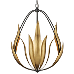 Люстра грушевидной формы с волнистыми листьями Foliage of Leaf Forms варинант исполнения - 2 | Loft Concept в Ижевске