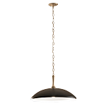 Подвесной светильник с широким куполообразным плафоном Kichler варинант исполнения - 2 | Loft Concept в Ижевске