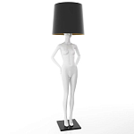 Лампа MANNEQUIN LAMP с абажуром созерцание силуэта варинант исполнения - 1 | Loft Concept в Ижевске