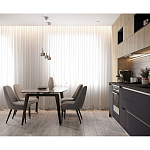 Прямая кухня с фасадом под дерево Maurice Kitchen Set варинант исполнения - 2 | Loft Concept в Ижевске