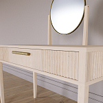 Туалетный Стол с зеркалом Primo Светлый дуб варинант исполнения - 5 | Loft Concept в Ижевске