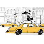 Megan Hess. New york: through a fashion eye варинант исполнения - 4 | Loft Concept в Ижевске