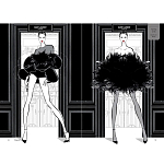 Megan Hess. Elegance варинант исполнения - 5 | Loft Concept в Ижевске