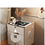 Умная прикроватная тумбочка c зарядкой для телефона Smart Furniture варинант исполнения - 4 | Loft Concept в Ижевске