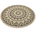 Ковер круглый из комбинированного состава Fantasy варинант исполнения - 3 | Loft Concept в Ижевске