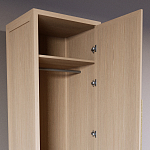 Узкий Шкаф Primo с 2 выдвижными ящиками Светлый дуб варинант исполнения - 6 | Loft Concept в Ижевске