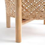 Кашпо на ножках из бамбука Bamboo Decor варинант исполнения - 6 | Loft Concept в Ижевске
