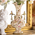 Ваза из фарфора с бронзовыми вставками Eden Garden варинант исполнения - 8 | Loft Concept в Ижевске