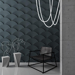 Гипсовая 3D Панель Aura варинант исполнения - 3 | Loft Concept в Ижевске