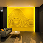 Барельеф BIG WAVE варинант исполнения - 2 | Loft Concept в Ижевске