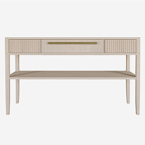 Дизайнерская Консоль с полкой и ящиком Primo Светлый дуб