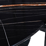 Стол журнальный круглый черный с полкой Inherence варинант исполнения - 3 | Loft Concept в Ижевске