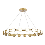 Люстра кольцевая с круглыми светодиодными источниками света Maxine Light варинант исполнения - 7 | Loft Concept в Ижевске