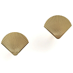 Комплект из 2-х настенных крючков из металла Shell Wall Hooks варинант исполнения - 2 | Loft Concept в Ижевске