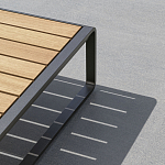 Шезлонг на металлическом каркасе с регулируемой спинкой GUELL Sunbed варинант исполнения - 5 | Loft Concept в Ижевске