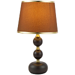 Настольная лампа с абажуром Altera Lampshade Brown Gold Table Lamp варинант исполнения - 1 | Loft Concept в Ижевске