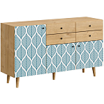 Буфет с принтом на дверцах Elise Cupboard варинант исполнения - 7 | Loft Concept в Ижевске