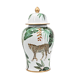 Ваза из фарфора с ручной росписью Leopard Collection  варинант исполнения - 3 | Loft Concept в Ижевске